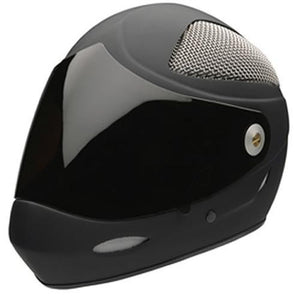 Icaro Full Face Helmet: 4 Fight Grid Cut Black Velvet Helmets Full Face- Edge Boardshop