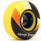 Hawgs Wheels: Street Hawgs 62mm 82a Yellow Wheels- Edge Boardshop