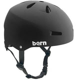 Bern Helmet: Macon Hardhat Matte Black Helmets Half Shell- Edge Boardshop