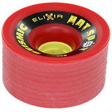 Seismic Longboard Wheels: Hot Spot Elixer 76mm 82a Red