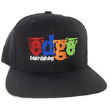 EDGE Hat: Grunge Logo Color Snapback Hats- Edge Boardshop