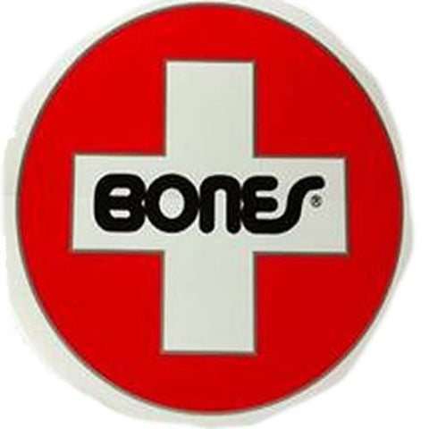 Bones Sticker: Swiss Circle 7" Stickers- Edge Boardshop