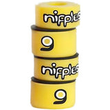 Orangatang Bushings: Nipples Yellow Hard 4pack Bushings- Edge Boardshop