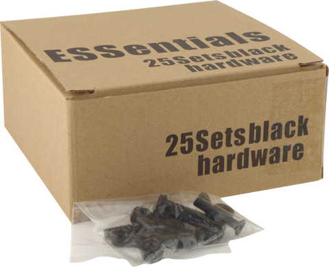 ESSENTIALS (25/PK) BLACK 1" HARDWARE ppp