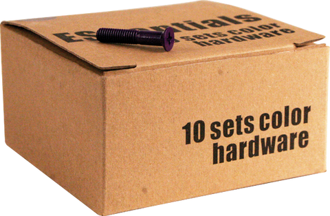 ESSENTIALS 10/PK PURPLE 1" HARDWARE ppp