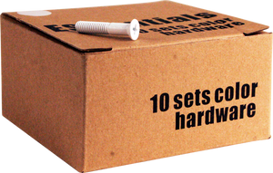 ESSENTIALS 10/PK WHITE 1" HARDWARE ppp