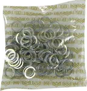 ML 100/PACK AXLE WASHERS SILVER