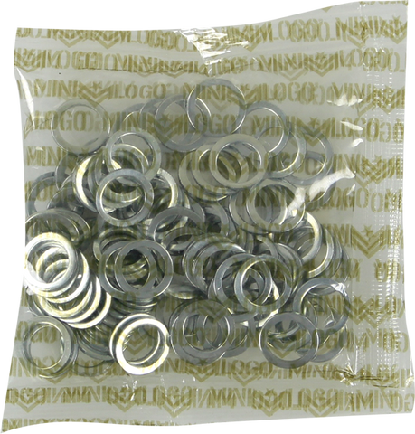 ML 100/PACK AXLE WASHERS SILVER