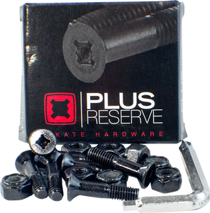 PLUS RESERVE UNIVERSAL 7/8" BLK/BLK HARDWARE SET