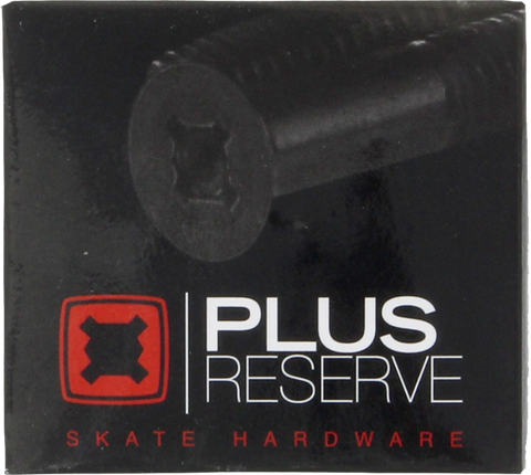 PLUS RESERVE UNIVERSAL 1" BLK/RED HARDWARE SET