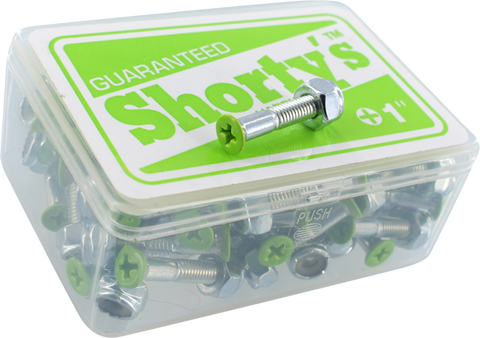 SHORTY'S 1" GREEN 65/SET PHILIPS HARDWARE