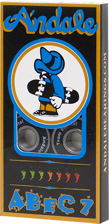 ANDALE ABEC-7 BEARINGS BLACK