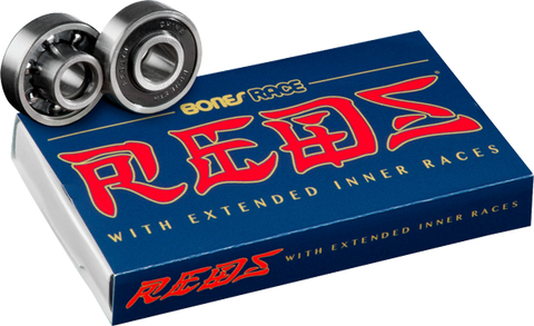 BONES RACE REDS (SINGLE SET) BEARINGS