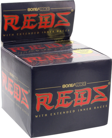 BONES RACE REDS (10/PACK) BEARINGS