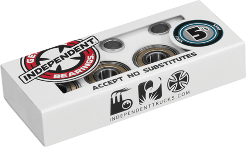 INDE 5s ABEC-5 SINGLE SET BEARINGS