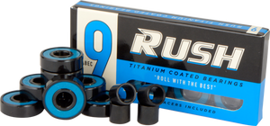 RUSH ABEC-9 BEARINGS W/SPACERS ppp