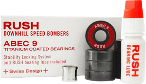 RUSH DOWNHILL SPEED BOMBERS ABEC 9 BEARINGS