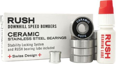 RUSH DOWNHILL SPEED BOMBERS CERAMIC BEARINGS