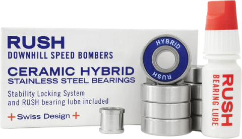 RUSH DOWNHILL SPEED BOMBERS HYBRID BEARINGS