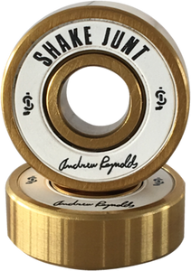 SHAKE JUNT REYNOLDS PRO BEARINGS WHT/GOLD single set