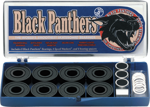 SHORTYS BLACK PANTHERS ABEC-5 single set