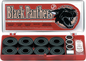 SHORTYS BLACK PANTHERS ABEC-7 single set