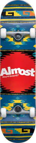 ALMOST SKATEBOARDS RUSTIC COMPLETE-7.5 BLUE