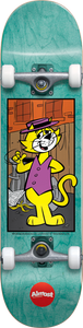 ALMOST SKATEBOARDS TOP CAT COMPLETE-8.0 TEAL