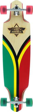 DUSTERS FLASHBACK LB COMPLETE-9.3x38 RASTA STRIPES