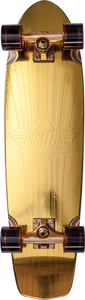 DUSTERS SKATEBOARDS KEEN PRISM 31" CRUISER COMPLETE GOLD