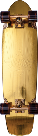 DUSTERS SKATEBOARDS KEEN PRISM 31" CRUISER COMPLETE GOLD