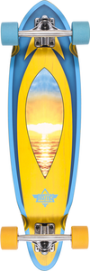 DUSTERS MINI FIN CRUISER COMPLETE-8.37x31" SUNSET