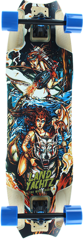 LYZ WOLF SHARK WARRIOR WOMAN COMPLETE-10x35.5