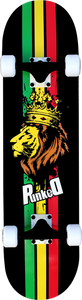 PUNKED DECKS RASTA LION COMPLETE -7.75 ppp