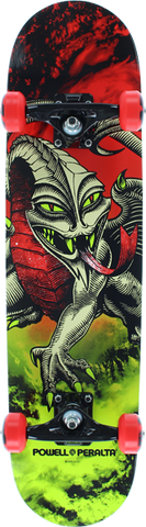 PWL/P CAB DRAGON COMPLETE-7.75 STORM RED/LIME