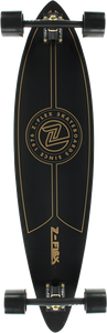 Z-FLEX PINTAIL COMPLETE-9x38 BLK/GOLD/BLK