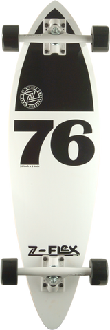 Z-FLEX MINI PIN 76 COMPLETE-9x32 WHT/BLK