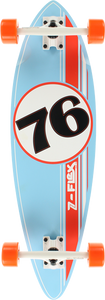 Z-FLEX MINI PIN COMPLETE-9x32 LT.BLU/ORG/WHT