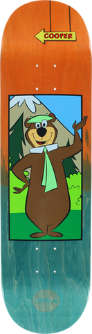 ALM WILT YOGI BEAR FADE DECK-8.37 FRN/ORG r7