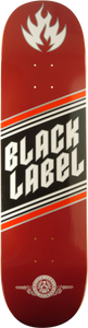 BLL TOP SHELF METAL FLAKE DECK-8.38 RED