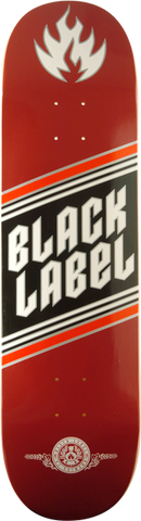 BLL TOP SHELF METAL FLAKE DECK-8.38 RED