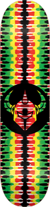 DST BADGE DECK-7.75 BLK/RASTA