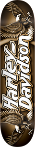 DARKSTAR HARLEY DAVIDSON SCRIPT DECK-7.87 GOLD