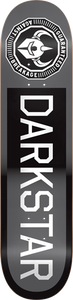 DARKSTAR TIMEWORKS FADE DECK-8.25 SIL/BLK/WHT ppp