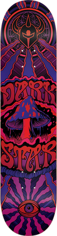 DST TRIPPY DECK-7.75 PUR/RED/BLK ppp