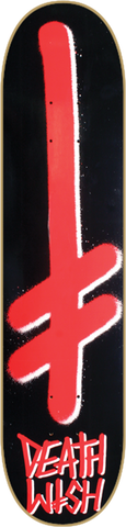 DW GANG LOGO DECK-8.25 BLK/RED