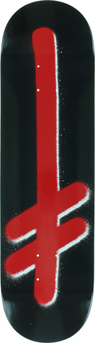 DW ORIGINAL G LOGO DECK-8.47 BLK/RED