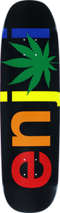 ENJOI CHRONIC WIDE DECK-8.5 BLK/RASTA  r7