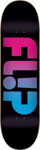 FLIP ODYSSEY FADED DECK-8.25 BLK W/PINK/CYAN