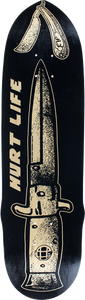 HURT LIFE HURT KNIFE DECK-8.5 BLK/NAT